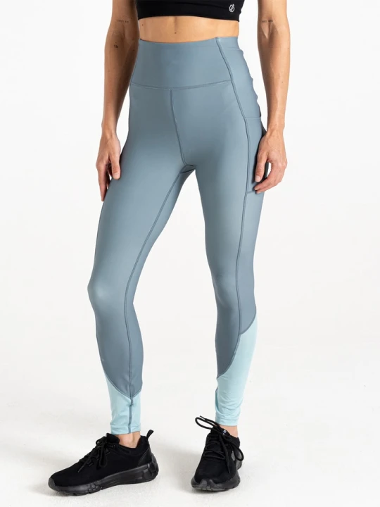 Zdjęcie produktu Dare 2b Legginsy sportowe "Power" w kolorze błękitnym rozmiar: 44