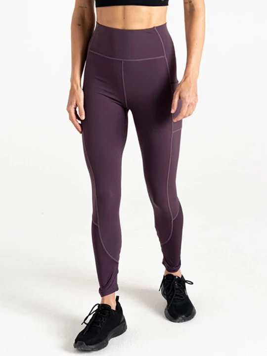 Zdjęcie produktu Dare 2b Legginsy sportowe "Power" w kolorze fioletowym rozmiar: 46