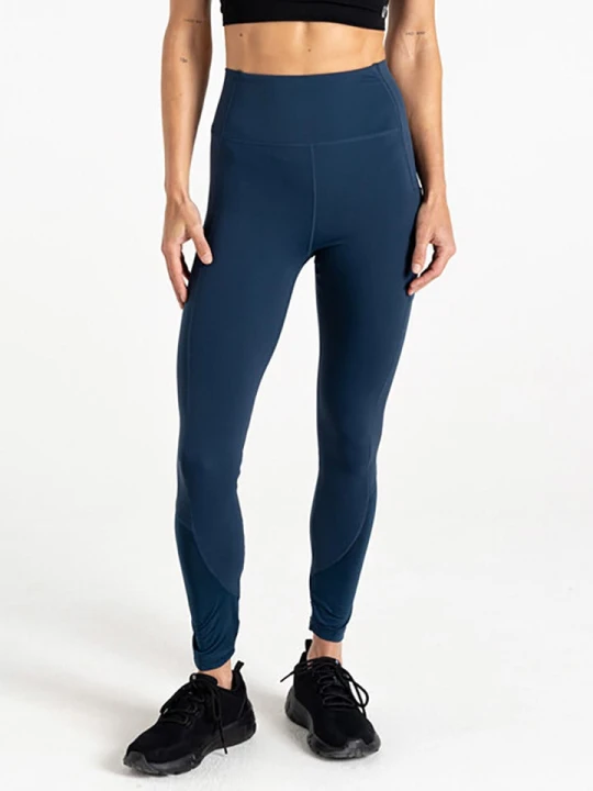 Zdjęcie produktu Dare 2b Legginsy sportowe "Power" w kolorze granatowym rozmiar: 46