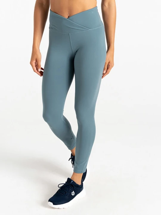Zdjęcie produktu Dare 2b Legginsy sportowe "Revived II" w kolorze błękitnym rozmiar: 42