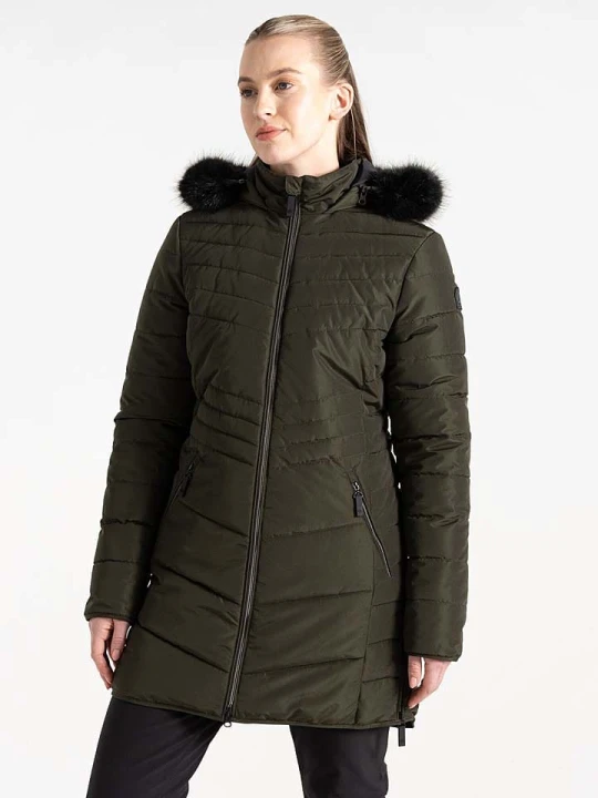 Zdjęcie produktu Dare 2b Płaszcz pikowany "Striking IIII" w kolorze khaki rozmiar: 38