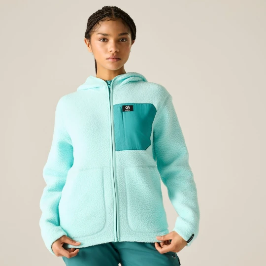 Zdjęcie produktu Dare 2b Polar damski rozsuwany Firn Hooded Borg Niebieski
