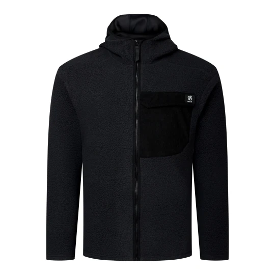 Zdjęcie produktu Dare 2b Polar męski rozsuwany Firn Hooded Borg Czarny