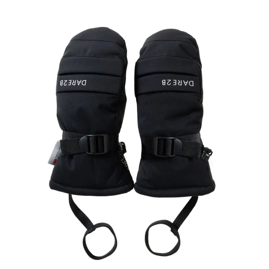 Zdjęcie produktu Dare 2b Rękawiczki narciarskie dziecięce Freeride Mitten z membraną 35 / 35 Czarny, Rozmiar: 152 cm