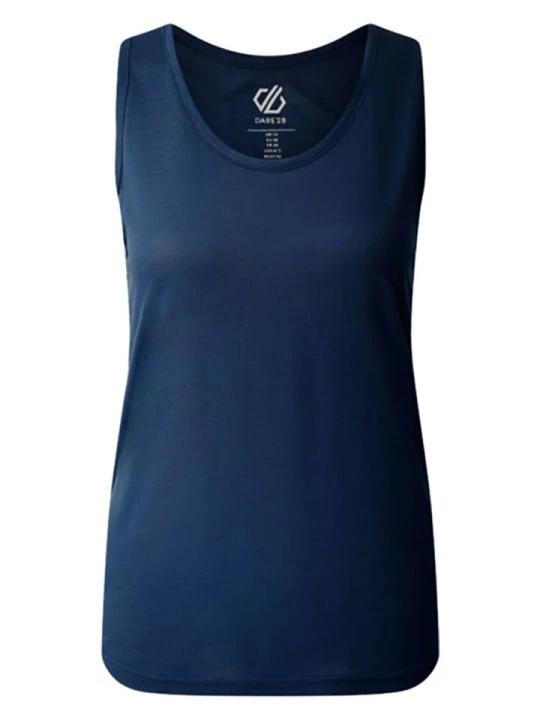 Zdjęcie produktu Dare 2b Top sportowy "Harmonic Vest" w kolorze granatowym rozmiar: 42