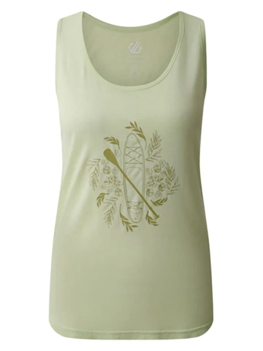 Zdjęcie produktu Dare 2b Top sportowy "Harmonic Vest" w kolorze zielonym rozmiar: 46