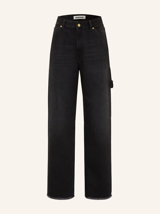 Zdjęcie produktu Darkpark Jeansy Straight Lara braun W102 USED BLACK