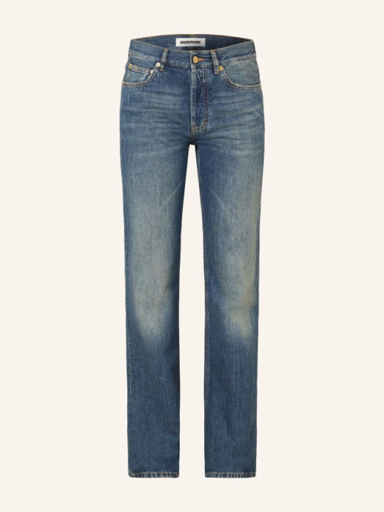 Zdjęcie produktu Darkpark Jeansy Straight New Marion blau W089 MEDIUM WASH WRINKLE