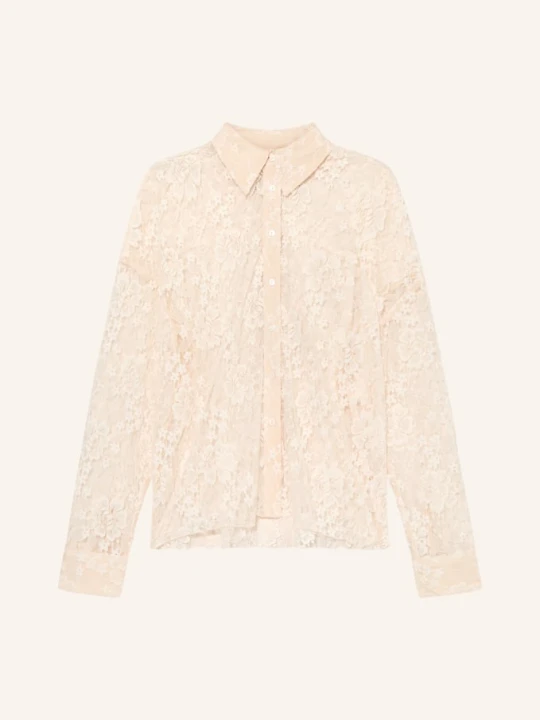 Zdjęcie produktu Darling Harbour Bluzka Z Koronki beige CHAMPAGNER