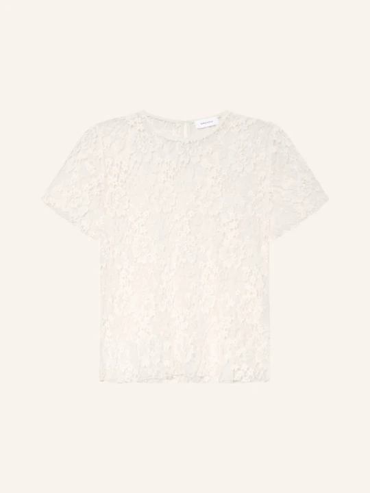 Zdjęcie produktu Darling Harbour Bluzka Z Koronki weiss OFFWHITE