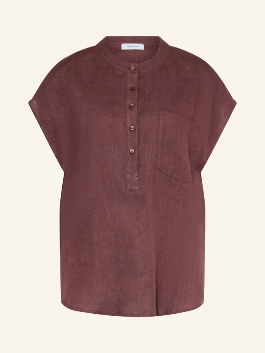 Zdjęcie produktu Darling Harbour Bluzka Z Lnu rot PLUM