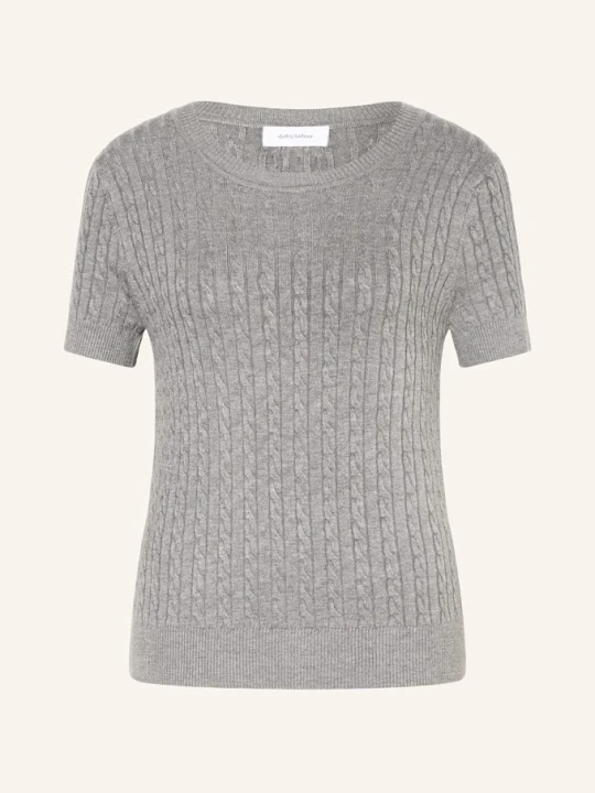 Zdjęcie produktu Darling Harbour Dzianinowa Koszulka grau SILVER GREY MELANGE