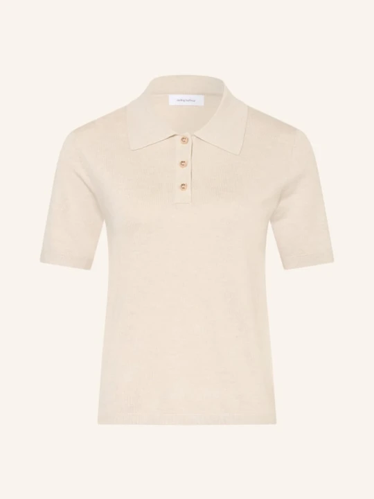 Zdjęcie produktu Darling Harbour Dzianinowa Koszulka Polo beige