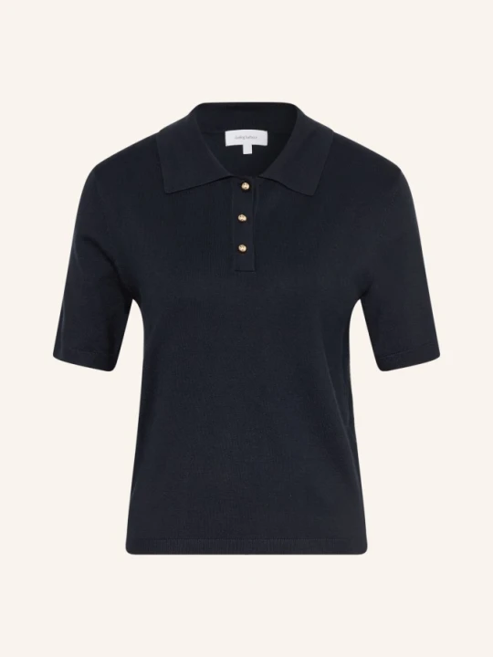 Zdjęcie produktu Darling Harbour Dzianinowa Koszulka Polo blau NAVY