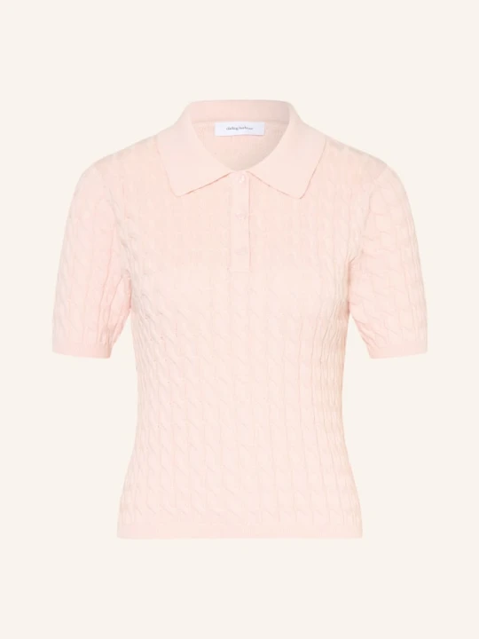 Zdjęcie produktu Darling Harbour Dzianinowa Koszulka Polo rosa ROSE