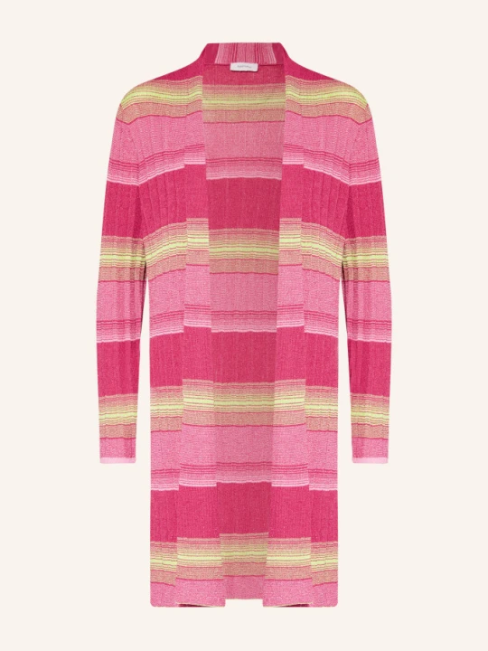 Zdjęcie produktu Darling Harbour Dzianinowe Wdzianko Z Plisami I Błyszczącą Przędzą pink