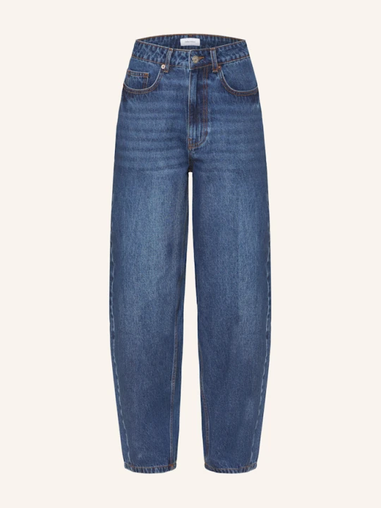 Zdjęcie produktu Darling Harbour Jeansy Barrel blau GRANATOWY