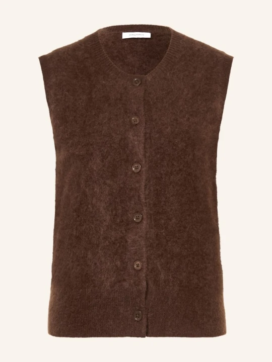 Zdjęcie produktu Darling Harbour Kamizelka Z Dzianiny Kaszmirowej braun DARK BROWN