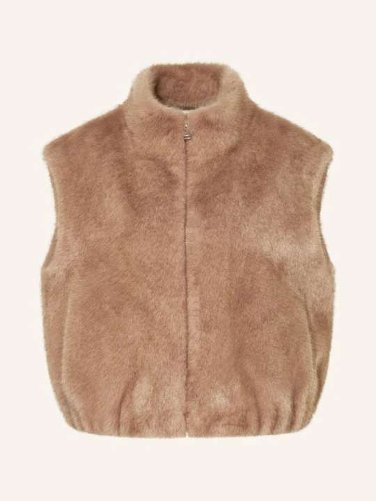 Zdjęcie produktu Darling Harbour Kamizelka Ze Sztucznego Futra braun CAMEL