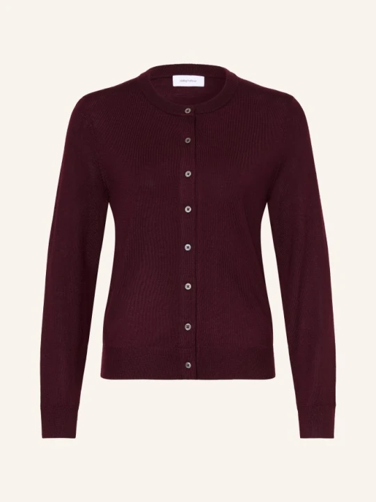 Zdjęcie produktu Darling Harbour Kardigan Z Wełny Merynosowej rot BURGUNDY