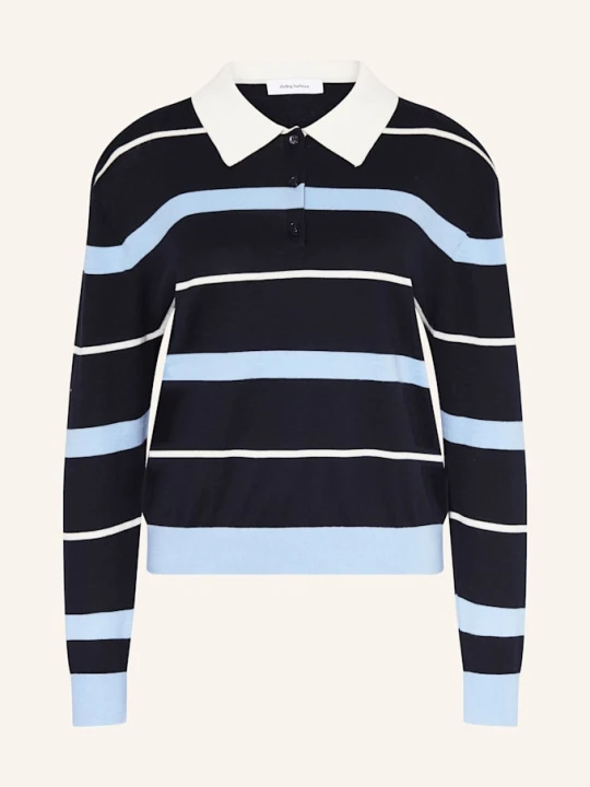 Zdjęcie produktu Darling Harbour Koszulka Polo Z Dzianiny blau