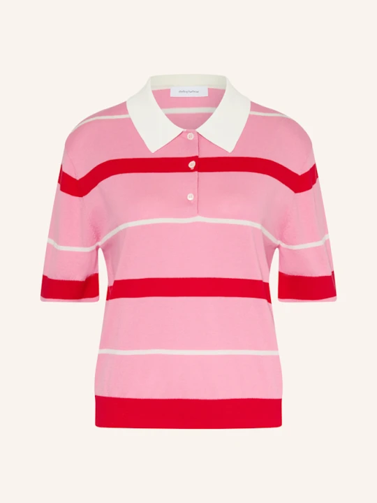 Zdjęcie produktu Darling Harbour Koszulka Polo Z Dzianiny pink