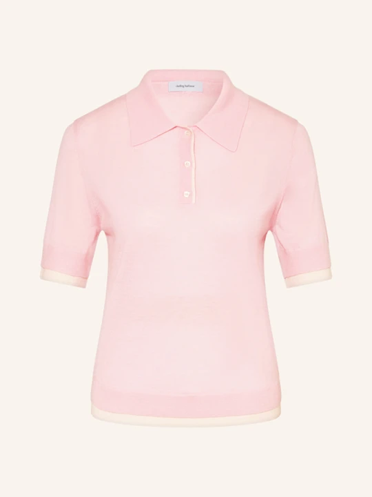 Zdjęcie produktu Darling Harbour Koszulka Polo Z Dzianiny rosa ROSE
