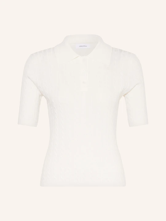 Zdjęcie produktu Darling Harbour Koszulka Polo Z Dzianiny weiss OFFWHITE
