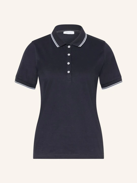 Zdjęcie produktu Darling Harbour Koszulka Polo Z Pikowanym Wzorem blau NAVY