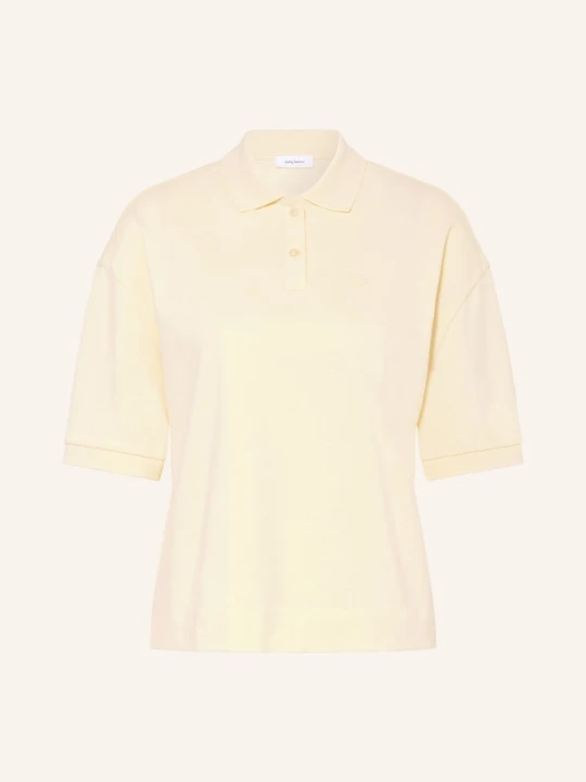 Zdjęcie produktu Darling Harbour Koszulka Polo Z Pikowanym Wzorem gelb VANILLA