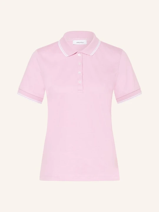 Zdjęcie produktu Darling Harbour Koszulka Polo Z Pikowanym Wzorem pink