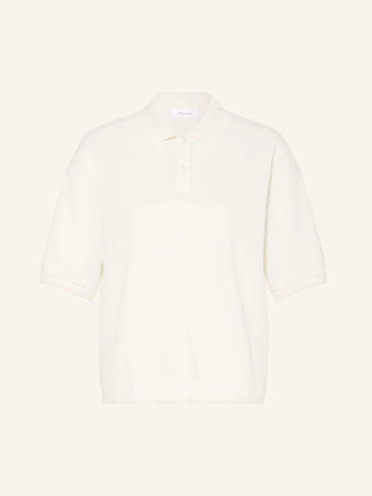 Zdjęcie produktu Darling Harbour Koszulka Polo Z Pikowanym Wzorem weiss CREAM