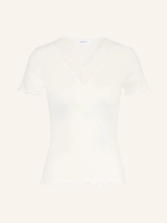 Zdjęcie produktu Darling Harbour Koszulka Z Koronką weiss OFFWHITE
