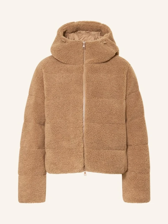 Zdjęcie produktu Darling Harbour Kurtka Z Futerkiem Teddy Z Mieszanki Materiałów braun CAMEL