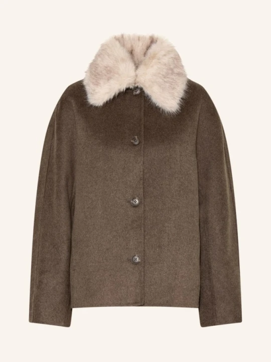 Zdjęcie produktu Darling Harbour Kurtka Z Odpinanym Kołnierzem beige