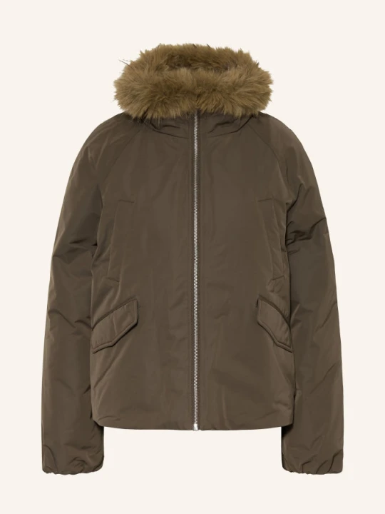 Zdjęcie produktu Darling Harbour Kurtka Z Sztucznym Futrem gruen KHAKI