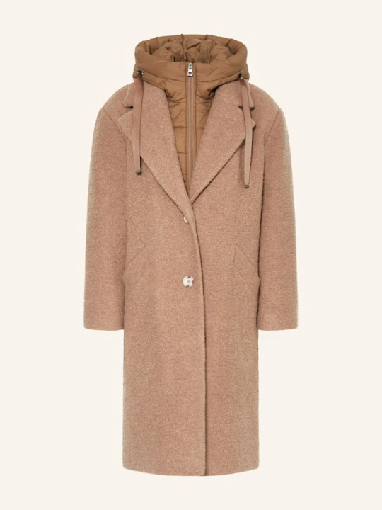 Zdjęcie produktu Darling Harbour Płaszcz Bouclé Z Wyjmowaną Podpinką braun CAMELOWY