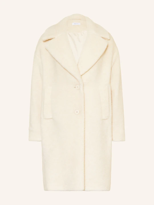 Zdjęcie produktu Darling Harbour Płaszcz Z Pluszowego Materiału beige BIAŁY