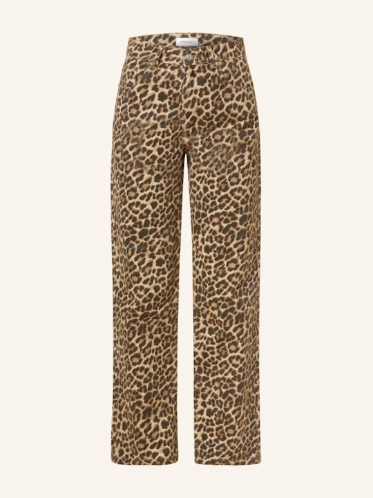 Zdjęcie produktu Darling Harbour Spodnie braun LEO PRINT