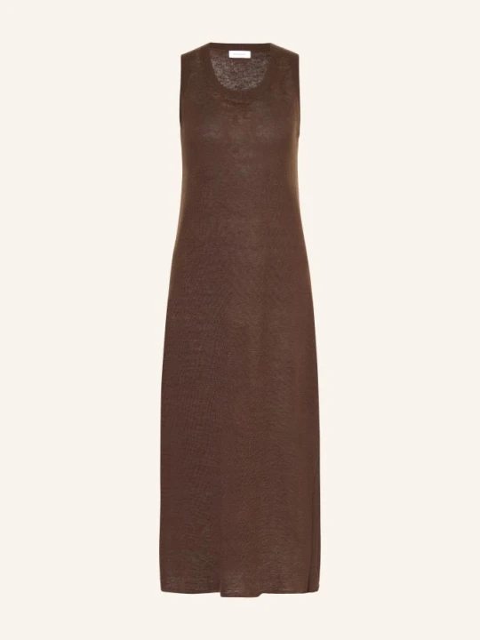 Zdjęcie produktu Darling Harbour Sukienka Z Dzianiny Lnianej braun DARK BROWN