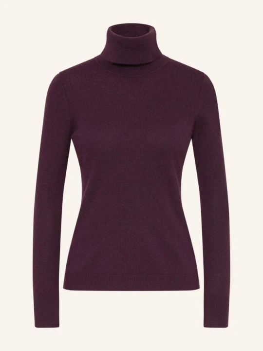 Zdjęcie produktu Darling Harbour Sweter Z Golfem Z Kaszmiru lila PLUM