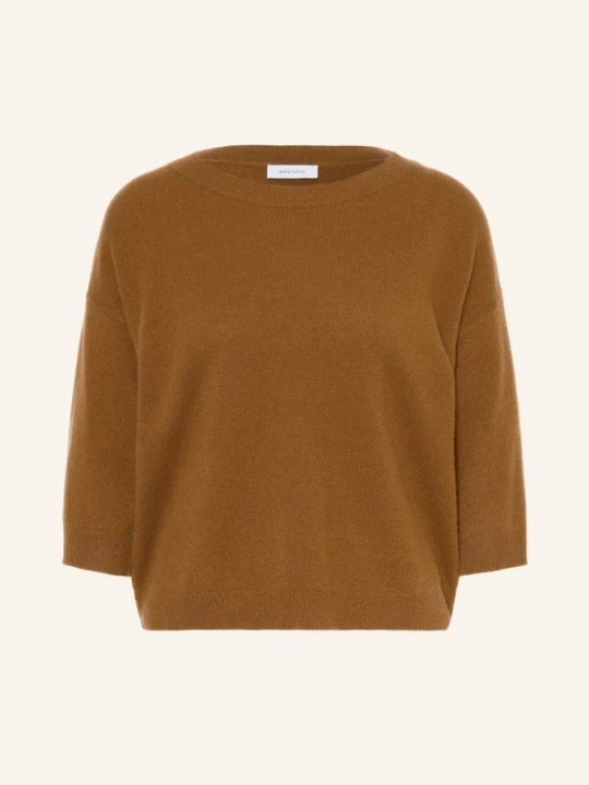 Zdjęcie produktu Darling Harbour Sweter Z Kaszmiru Z Rękawami 3/4 braun TOFFEE