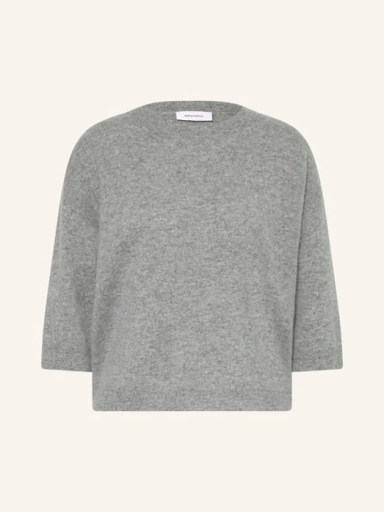 Zdjęcie produktu Darling Harbour Sweter Z Kaszmiru Z Rękawami 3 / 4 grau GREY MELANGE
