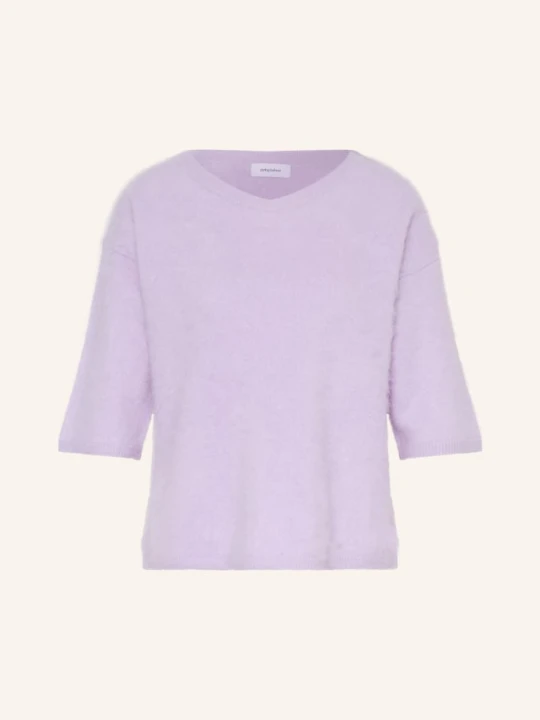 Zdjęcie produktu Darling Harbour Sweter Z Kaszmiru Z Rękawami 3 / 4 lila LILAC