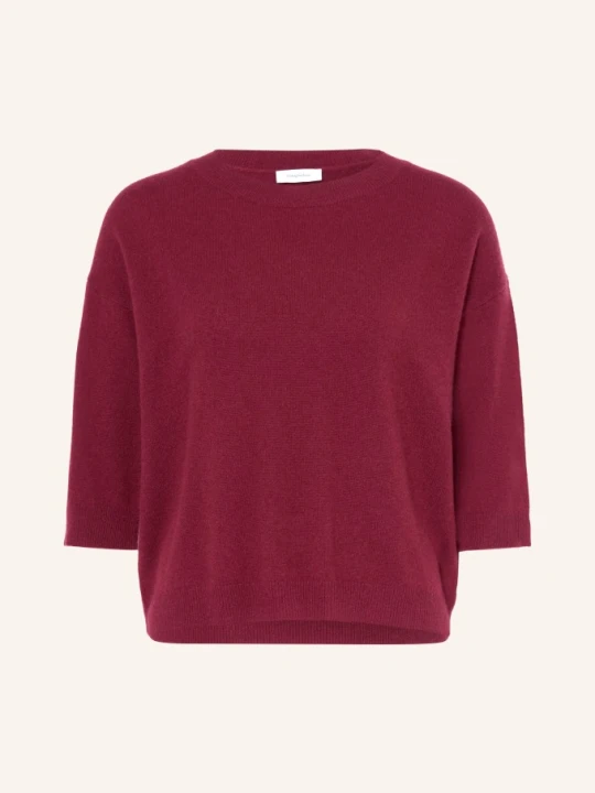 Zdjęcie produktu Darling Harbour Sweter Z Kaszmiru Z Rękawami 3 / 4 rot BORDEAUX