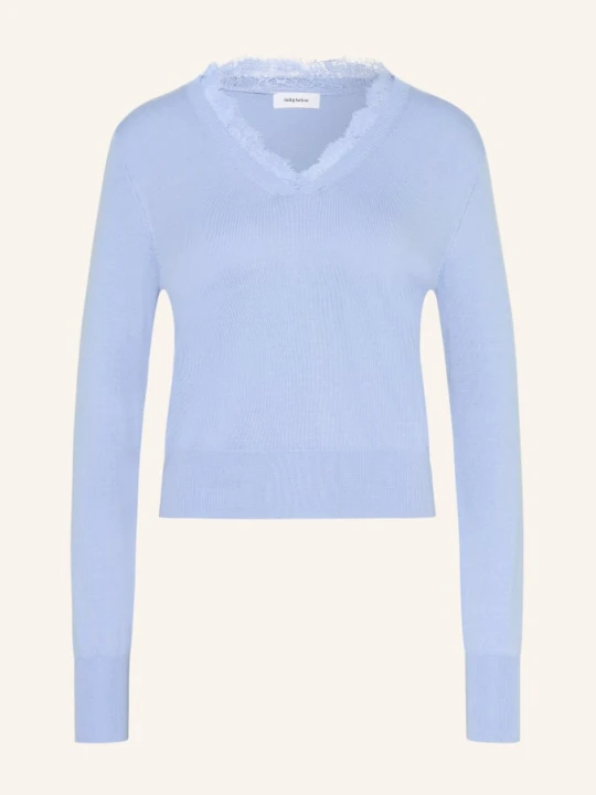 Zdjęcie produktu Darling Harbour Sweter Z Koronką blau
