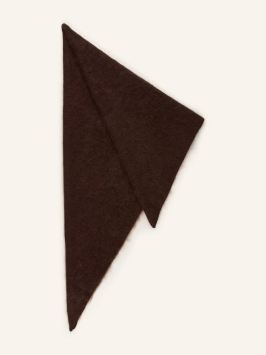 Zdjęcie produktu Darling Harbour Chusta Trójkątna Z Kaszmiru braun DARK BROWN