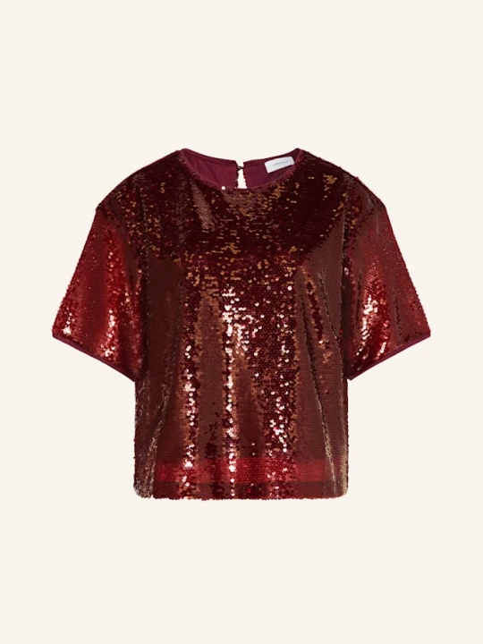 Zdjęcie produktu Darling Harbour T-Shirt Z Cekinami rot BURGUNDY