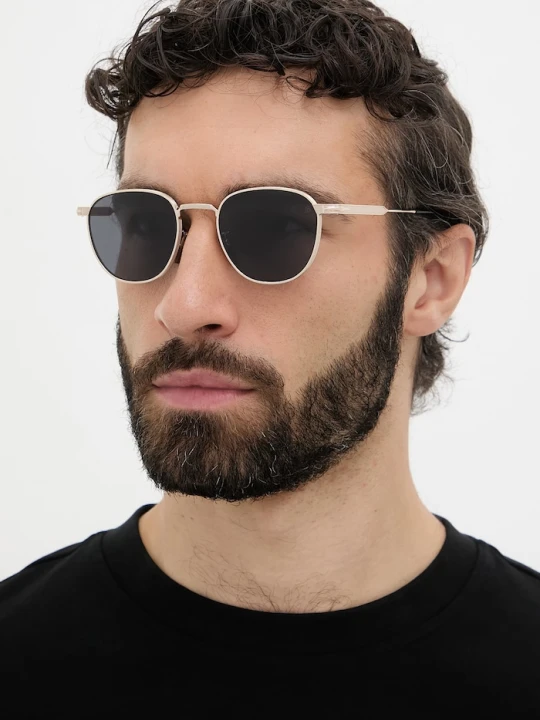 Zdjęcie produktu David Beckham okulary przeciwsłoneczne męskie złoty