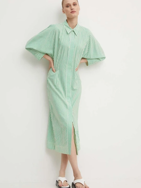 Zdjęcie produktu Day Birger et Mikkelsen sukienka Laurie - Daily Classic Stripe RD zielony
